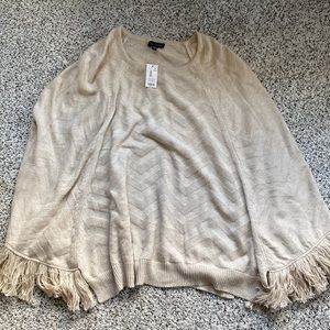 Nwt limited chevron fringe pinch sz xs/s